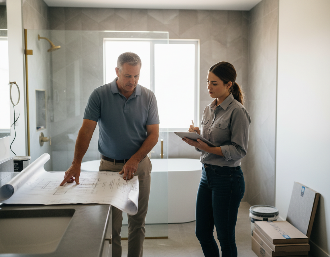 bathroom remodeling contractor Mample Valley WA